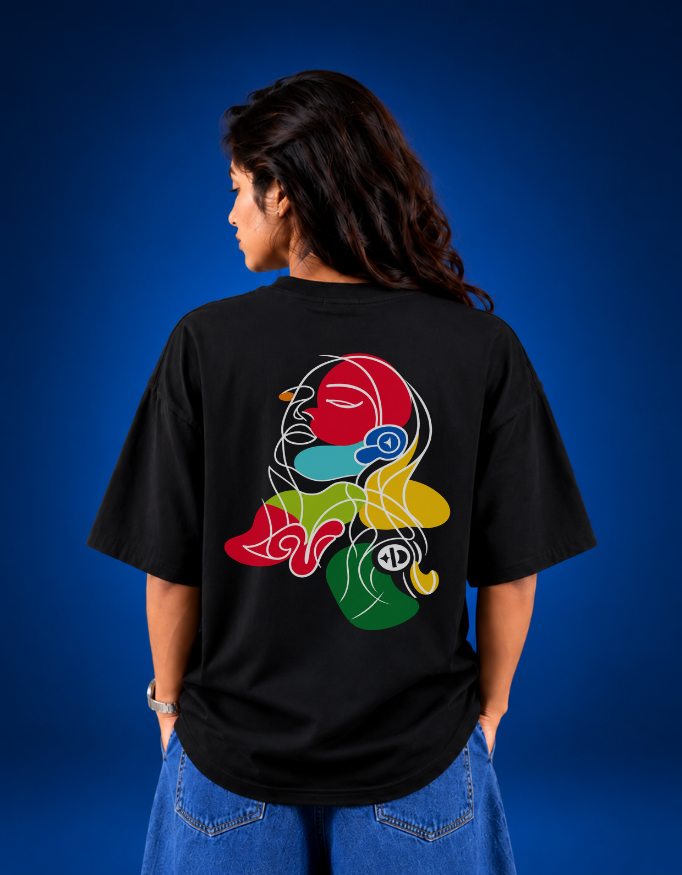 Dvelour Abstract Muse Tee