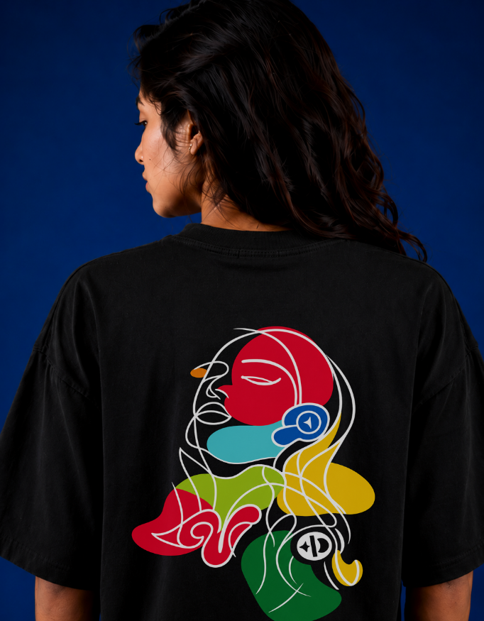 Dvelour Abstract Muse Tee