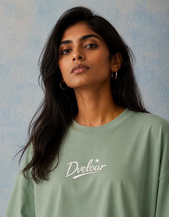 Dvelour Signature Oversized Tee